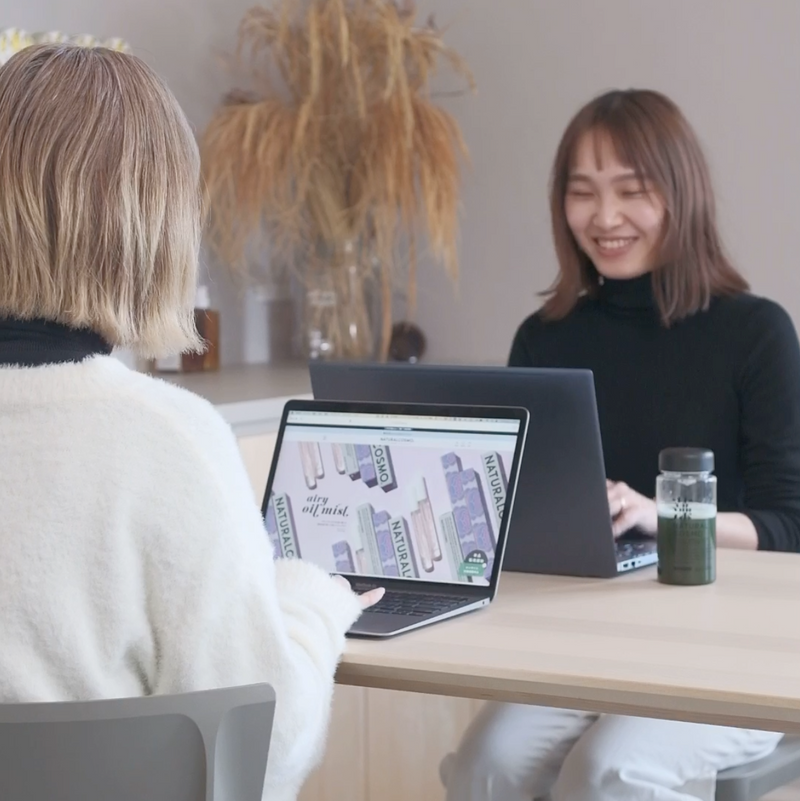 【ナチュコスタッフの日常】春のルーティン！「ブルーグリーンアルジーティー べにふうき」