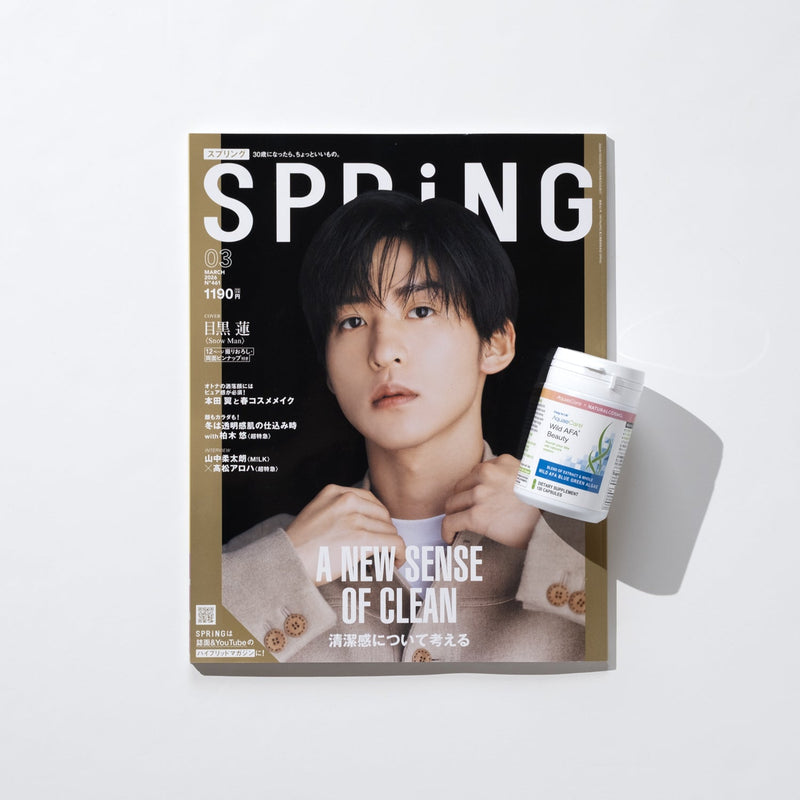 SPRiNG 3月号 掲載！