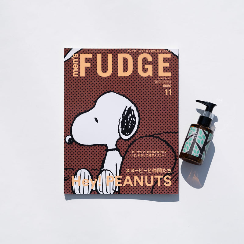 men's FUDGE 11月号　掲載！