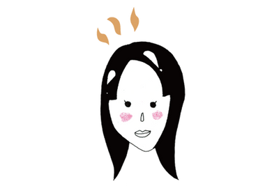 皮脂や匂い